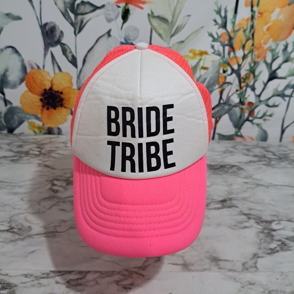 Bride Tribe 💖Neon Pink Trucker Hat